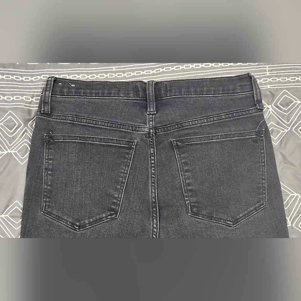 Madewell Roadtripper Skinny Flare With Split Hem In Black Size 29 - Picture 5 of 9